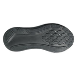 Men's ASICS GEL-Kayano 33 stability trainers in black, featuring supportive design and cushioning for running comfort.