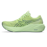Men's ASICS GT-2000 15 stability trainers in illuminate yellow, foggy teal with reflective details and cushioned sole.