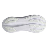 Men's ASICS GEL-Nimbus 28 neutral daily trainers in white, showing the sleek design and supportive cushioned sole.