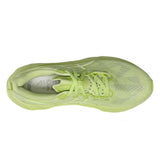 Men's ASICS Novablast 5 Lite-Show neutral daily trainers in huddle yellow with reflective accents, lightweight and supportive running shoes.
