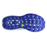 Men's ASICS Trabuco Max 5 trail running shoes in cobalt burst and black with rugged outsole and breathable mesh uppers.