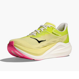 Hoka Rocket X 3 running shoes in sleek design with lightweight construction and responsive sole for athletic performance.