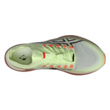 Unisex ASICS Metafuji Trail 2 trail running shoes in illuminate yellow and dark aubergine with rugged outsole and breathable upper.