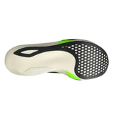Unisex ASICS Metaspeed Edge Tokyo road racing shoes in green and black with sleek design and lightweight construction.