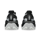 Unisex ASICS Superblast 3 neutral daily trainers in black with mesh uppers and cushioned soles for comfortable running.