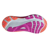 Womens ASICS GEL-Kayano 32 stability trainers in sky digital sakura color with supportive design and cushioned sole.
