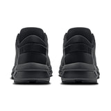 On Cloudzone men's active life shoes in black with white accents, featuring breathable mesh upper and cushioned sole.