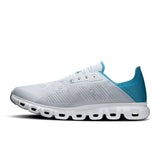 Men's On Cloud 6 Coast active lifestyle sneakers in navy and white with lightweight design and cushioned sole.