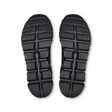 Men's On Cloud 6 Waterproof active life sneakers, lightweight and breathable with waterproof features, shown in black with cloud sole design.