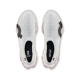 On LightSpray Cloudmonster 3 Hyper unisex road running shoes in black and gray with breathable mesh and cushioned soles.