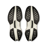 Women's On Cloudboom Max road running shoes with a sleek black design and cushioned sole for high-performance running.