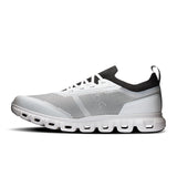 Men's On Cloud 6 Versa active life sneakers in gray with breathable mesh upper and cushioned sole.