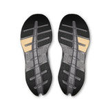On Cloudrunner 3 men's road running shoes in black with cushioned soles and sleek design, suitable for comfortable running.