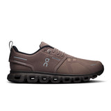 On Cloud 6 Waterproof women's active life shoes in navy with breathable mesh and rubber outsole for outdoor activities.