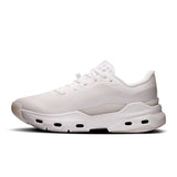 On Cloudpulse 2 women's training shoes in black with white accents, showcasing lightweight athletic design and cushioned sole.