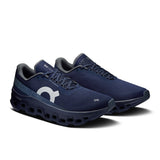 Men's On Cloudmonster 1 active life sneakers in black with responsive cushioning and durable outsole, designed for high-performance running.