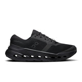 Women's On Cloudrunner 3 Wide road running shoes, lightweight athletic footwear with cushioned soles and supportive design.