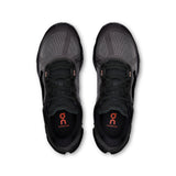 Women's On Cloudflow 5 road running shoes with lightweight design and cloud cushioning, shown in a sleek athletic style.