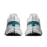 Men's On Cloudswift 4 road running shoes in black and gray with cushioned soles and breathable mesh upper.