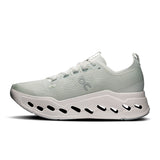 Women's On Cloudsurfer Max road running shoes with breathable mesh upper and cushioned sole, designed for comfortable running.