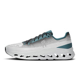 Men's On Cloudtilt active lifestyle shoes in gray with white accents, featuring lightweight design and cushioned sole for comfort.