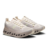 Women's On Cloudsurfer Max road running shoes with cushioned design and breathable mesh upper, ideal for long-distance running.