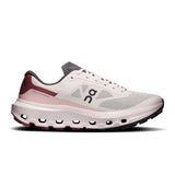 On Cloudvista 3 women's trail running shoes with breathable mesh upper and cushioned sole for outdoor running.