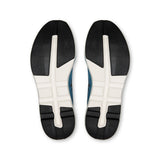 On Cloudzone men's active life shoes, lightweight athletic sneakers with breathable mesh and cushioned soles, black and gray design.
