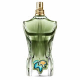 Jean Paul Gaultier Le Beau Paradise Garden men's perfume bottle, Eau de Parfum, 2.5 oz or 4.2 oz, with floral and fresh design details