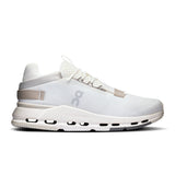Men's On Cloudnova 2 active life sneakers in black with white accents, featuring a sleek athletic design and cushioned sole.