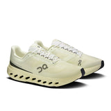 Men's On Cloudsurfer Next road running shoes in black with white accents, featuring lightweight cushioning and responsive sole.