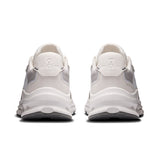 Men's On Cloudnova Rift active life sneakers in black and white with cushioned soles and modern design.