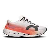 Women's On Cloudboom Max road running shoes with breathable mesh upper and cushioned sole for comfortable running.