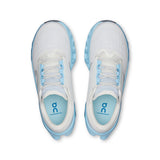 Women's On Cloudmonster 3 road running shoes with breathable upper and cushioned sole, designed for comfort and performance.