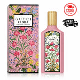 Gucci Flora Gorgeous Gardenia Eau de Parfum for Women 100ml bottle, floral fragrance with elegant packaging, by Bloomvera.