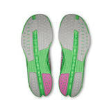 Men's On Cloudsurfer Next road running shoes in black with white accents, featuring lightweight design and cushioned soles.