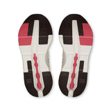 On Cloudnova 2 women's active life sneakers in white and gray with cushioned soles and breathable mesh upper.