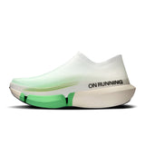 On LightSpray Cloudboom Strike 2 unisex road running shoes in black and blue, featuring lightweight design and breathable mesh.