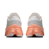 Women's On Cloudmonster 3 road running shoes with breathable mesh upper and cushioned sole for comfort and support.