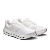 Men's On Cloudsurfer Next road running shoes in black and white, featuring lightweight cushioning and breathable mesh upper.