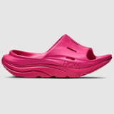 Hoka Ora Recovery Slide 3 shoes with cushioned straps and lightweight design, ideal for comfortable casual wear.