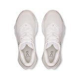 On Cloudpulse 2 women's training shoes in gray with white soles, lightweight and supportive athletic footwear for women.