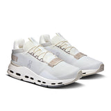 Men's On Cloudnova 2 active lifestyle sneakers in black with white accents, featuring breathable mesh and cushioned sole.