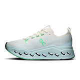 Women's On Cloudsurfer Max road running shoes with breathable mesh upper and cushioned sole, ideal for comfortable running.
