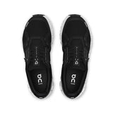Women's On Cloud 6 running shoes in gray and white with cushioned soles and breathable mesh uppers for active life comfort.