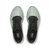 On Cloudzone men's active life shoes in black and white, featuring cushioned soles and breathable mesh upper.