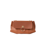 Brown Trapeze Handbag