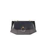 Grey Trapeze Handbag