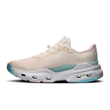 On Cloudpulse 2 women's training shoes in black with white accents, featuring lightweight design and cushioned soles.