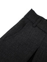 Men's high-waisted pleated wide-leg Capri pants by Trendsi, shown in a neutral color with a relaxed fit and comfortable waistband.